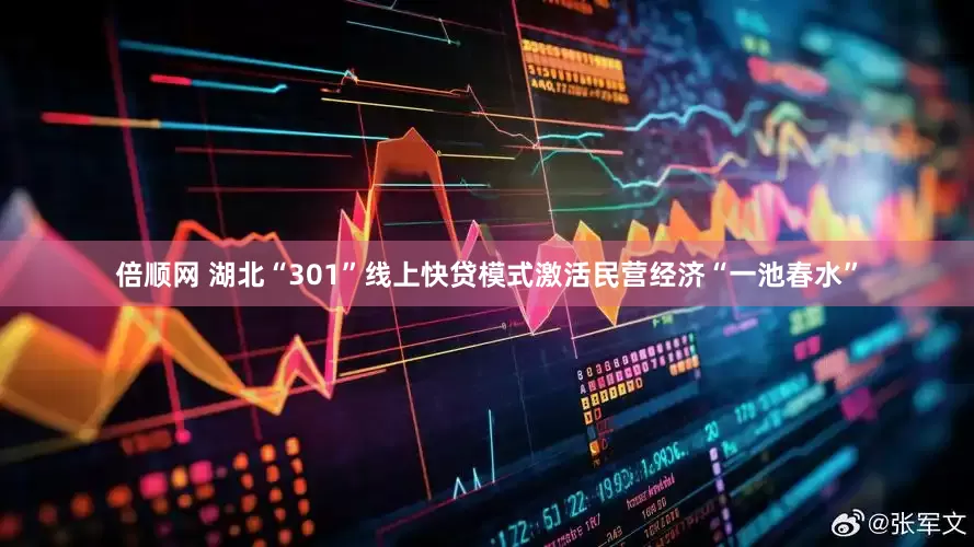 倍顺网 湖北“301”线上快贷模式激活民营经济“一池春水”