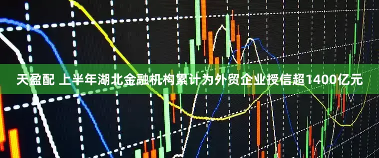 天盈配 上半年湖北金融机构累计为外贸企业授信超1400亿元